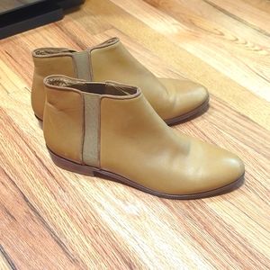 Sézane low camel boots size 39